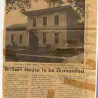          Brittain.jpg 1.7MB; Brittain House to be dismantled by Citizens Trust and Savings Bank.
   