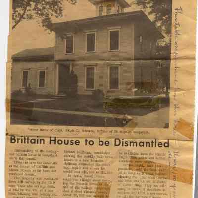 Brittain.jpg 1.7MB: Brittain House to be dismantled by Citizens Trust and Savings Bank.