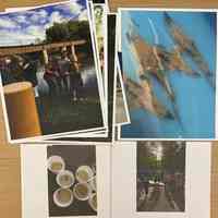          color laser prints of release events, undated
   