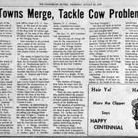          Man and Cow picture number 2
   