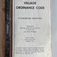          Village Ordinance Code 1957 picture number 2
   