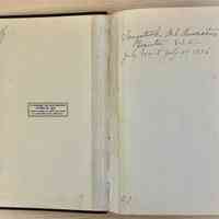 Saugatuck Art Association exhibition guest book