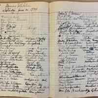          Saugatuck Art Association exhibition guest book picture number 2
   