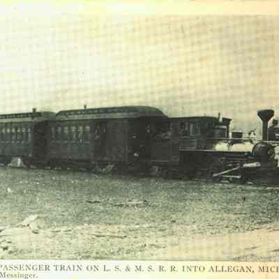 1st Passenger Train on L.S. & M.S,R.R. 1896 96-1-36.jpg 658KB: Digital file on Jack Sheridan Drive 2021.72.02, likely also in box 31, envelope 96-1-36