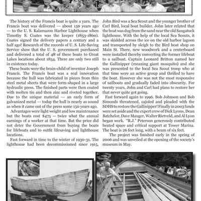 Francis_flyer_92006.jpg 1.3MB: Digital file on Jack Sheridan Drive 2021.72.02