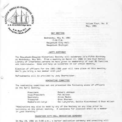 May 1991