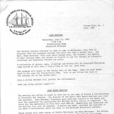 June 1991