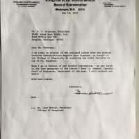 Mt. Baldhead Radar purchase letters