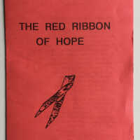 Red Ribbon of Hope flyer