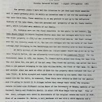 Early Days on the Lakeshore 1