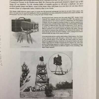 information about the 1910 panorama from a SDHS newsletter