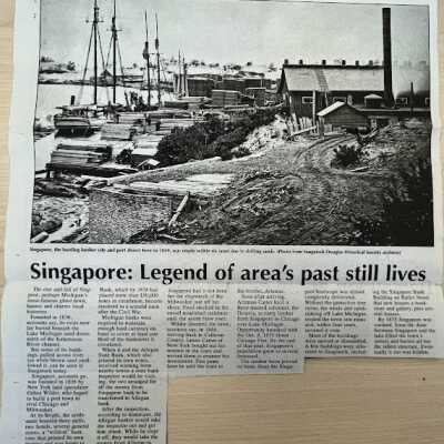 Singapore: Legend of area's past still lives, The Commercial Record, September 3, 2015