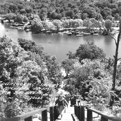 Mt. Baldhead stairs overlook c.1938