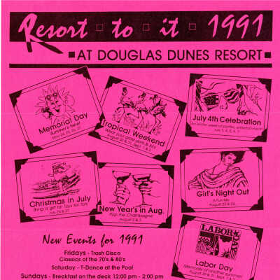Douglas Dunes Promotional, Advertising, and Correspondence Materials Archive
