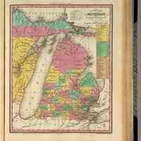          Tanner1833+.jpg 487KB; A New Map Of Michigan with its Canals, Roads & Distances: By H.S. Tanner. Engd. by E.B. Dawson. Entered ... 1833 by H.S. Tanner ... Pennsylvania. Published by H.S. Tanner, Philadelphia. (above neat line) Tanner's Universal Atlas.https://archive.org/details/dr_a-new-map-of-michigan-with-its-canals-roads--distances-by-hs-tanner-e-00064200
   