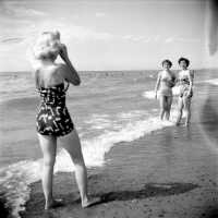 Erdmans at beach 1953