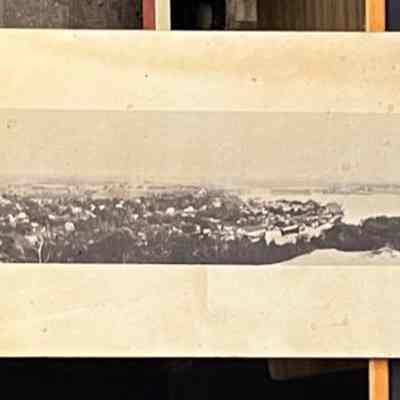 Mt. Baldhead view panorama after 1906