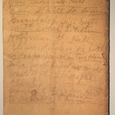 notes on back cover