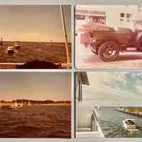 Channel and vintage car