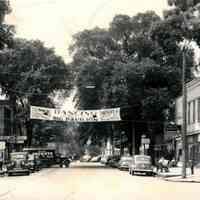 Banner over Butler Street