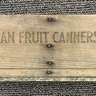Michigan Fruit Canners Inc. crate