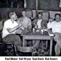          log cabin.jpg 184KB; Paul Moker Salt Bryan Toad Davis Bud Sewers
   