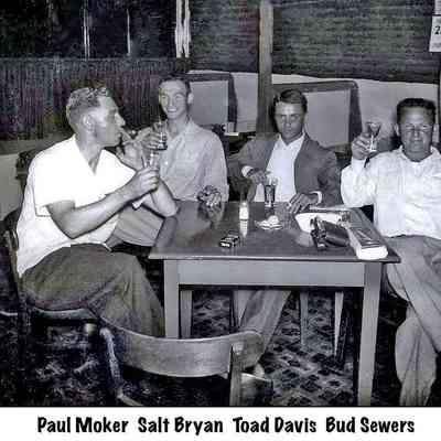 log cabin.jpg 184KB: Paul Moker Salt Bryan Toad Davis Bud Sewers
