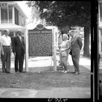          Singapore Historical Marker dedication 1958 picture number 2
   