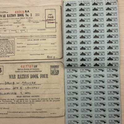 War Ration Book 3 and 4