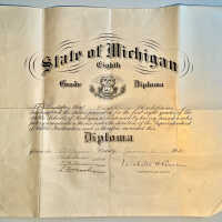 Diploma, Florence Bekken 1931
