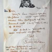 Burr Tillstrom letter