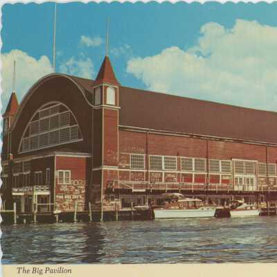 Big Pavilion Postcard