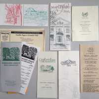          brochures from individual lodging businesses
   