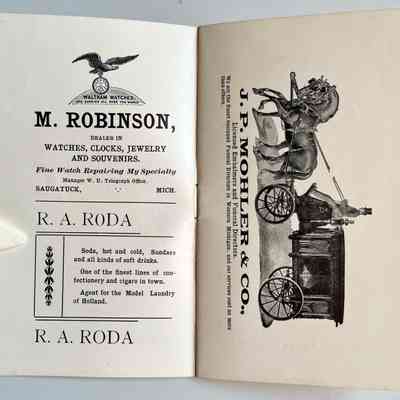 6-7: M. Robinson, R.A. Roda, j.P. Mohler & Co. funeral directors