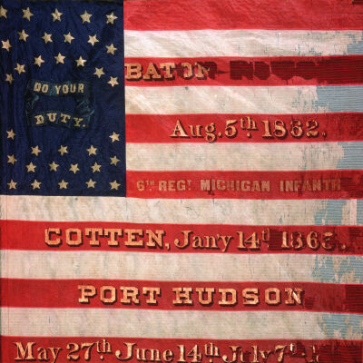 6th Infantry flag final.jpg 2.7MB: Permission required to reproduce this image. See the paperwork in box 108 SDHC Exhibits