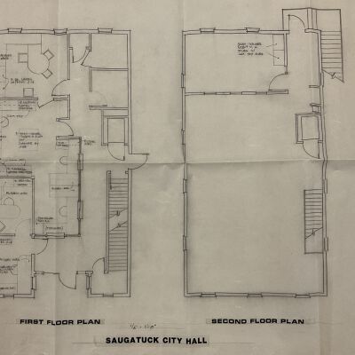 Saugatuck City Hall Floor plans