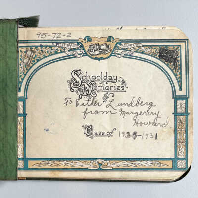 Lundberg Autograph Album