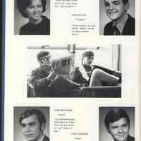          1970 Seniors, Class of 1970; Mary Lou Herbert, Ron Holton, John Hutchins, Tony Johnson
   