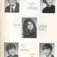          1970 Seniors, Class of 1970; Rod Nichols, Nancy Nieusma, Terrie Parrish, Jeff Peel, Mike Petek
   