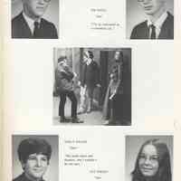          1970 Seniors, Class of 1970; Bob Walkley, Jim Wells, Darcy Wilson, Sue Wright
   
