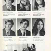          1972 Seniors, Class of 1972; Robert Atman, Susan Baker, Rebecca Bateman, John Bekken, John Bild, Linda Boyce
   