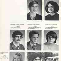          1972 Seniors, Class of 1972; Stephen Forrester, Jacalyn Fosdick, Frederik Geerdink, Gregory Guidry, Denise Johnson, Barbara Jones
   