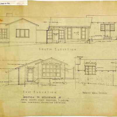 Addition To Residence At/32051 South Coast Highway, S.Laguna. (unknown)