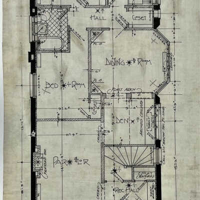 Second Floor Plan (unknown '45')