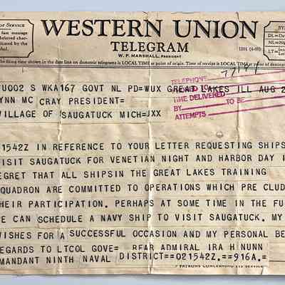 Telegram 1962