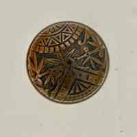          top of doorknob
   
