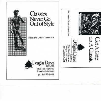 (14) Promotional Materials for Douglas Dunes