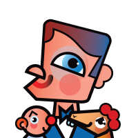          Burr Tillstrom by David Lee Csicsko; Burr Tillstrom (1917–1985) began creating puppets as a boy. By age 20, he was on tour with them. Performing at the 1939 World’s Fair in New York, Tillstrom had an idea. After meeting radio singer Fran Allison, the remaining part was in place. 
Kukla, Fran, and Ollie aired from Chicago from 1947-1957. Witty and warm, the show appealed to adults as well as children and featured Allison standing before a puppet stage talking to her puppet pals: Kukla, which means “doll” in Russian; Ollie, a one-toothed dragon, as well as Madame Ooglepuss, Beulah Witch, Fletcher Rabbit, and others. Tillstrom created and voiced all puppets on the show, especially impressive given that most episodes were improvised. 
Tillstrom’s partner, Joseph, was the show manager and costume designer. The couple worked together, lived together, and vacationed together, often summering in their beloved Saugatuck, Michigan. 
The Kuklapolitan Players, as the group was called, were a cultural phenomenon, lasting decades after the series ended with TV specials, series revivals, guest appearances, and recordings. The Kuklapolitans even played Broadway twice. 
At the time of his death in 1985, five-time Emmy winner Tillstrom was working on a musical adaptation of his story.
Interpretative Label Text by Owen Keehnen
   