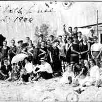 Old bath house about 1900
