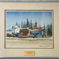 Boat Yard by Bert N. Petri